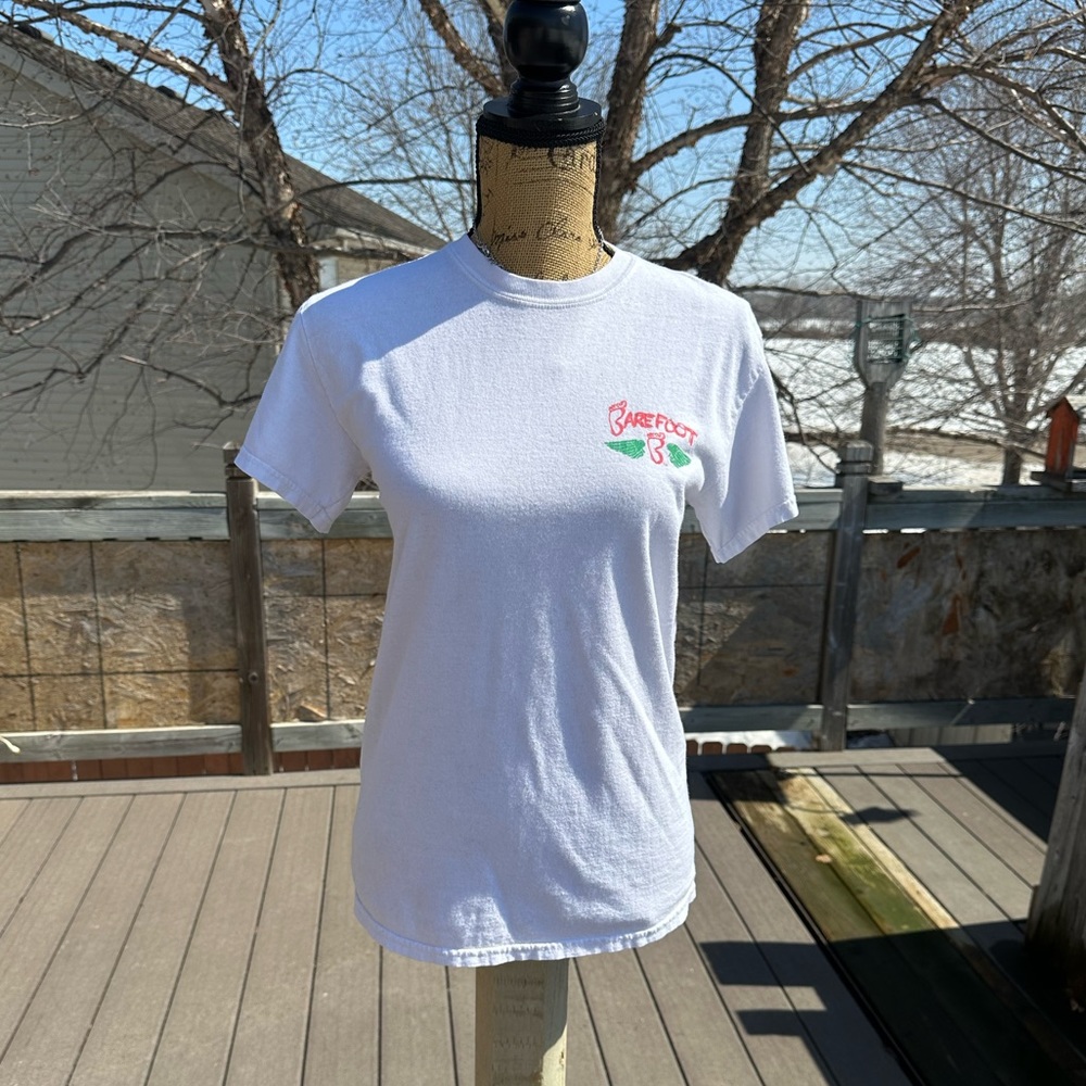 🦶women's bear foot 🦶 Short sleeve shirt vintage